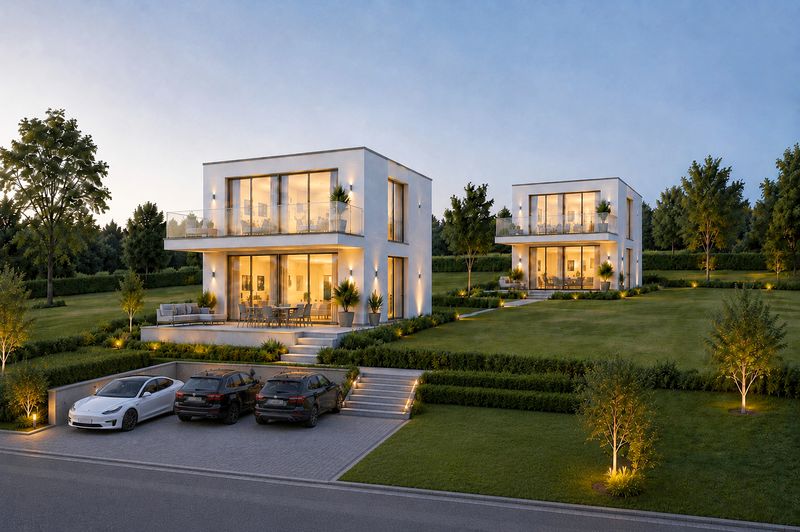A+ freistehendes Haus - 3 Meter Raumhöhe  - Südhang Citylage